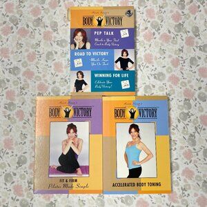 Fitness CDs & DVDs - Bundle of 3 Sets - Marilu Henner's "Body Victory" - GUC